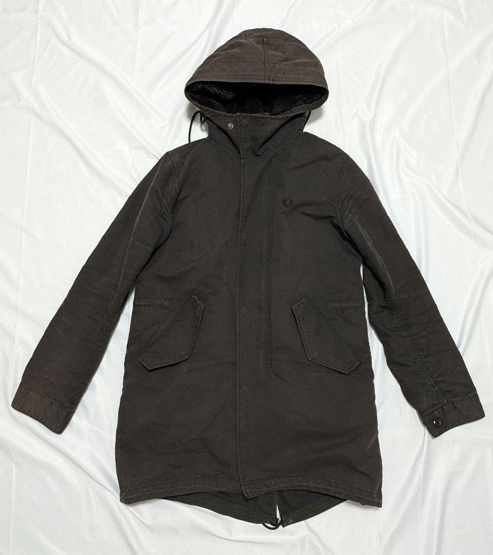FRED PERRY ユニオンジャックライナーフィッシュテールモッズコートS