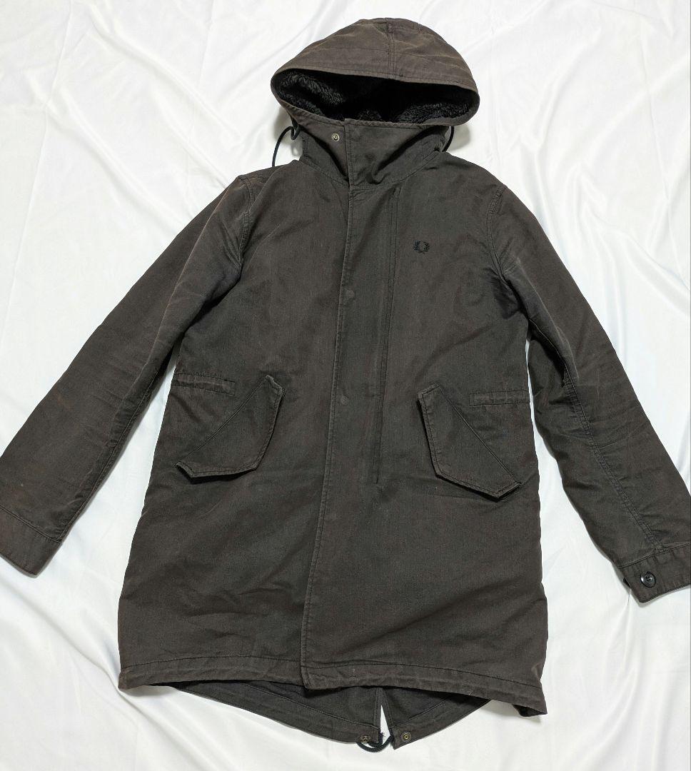 FRED PERRY ユニオンジャックライナーフィッシュテールモッズコートS