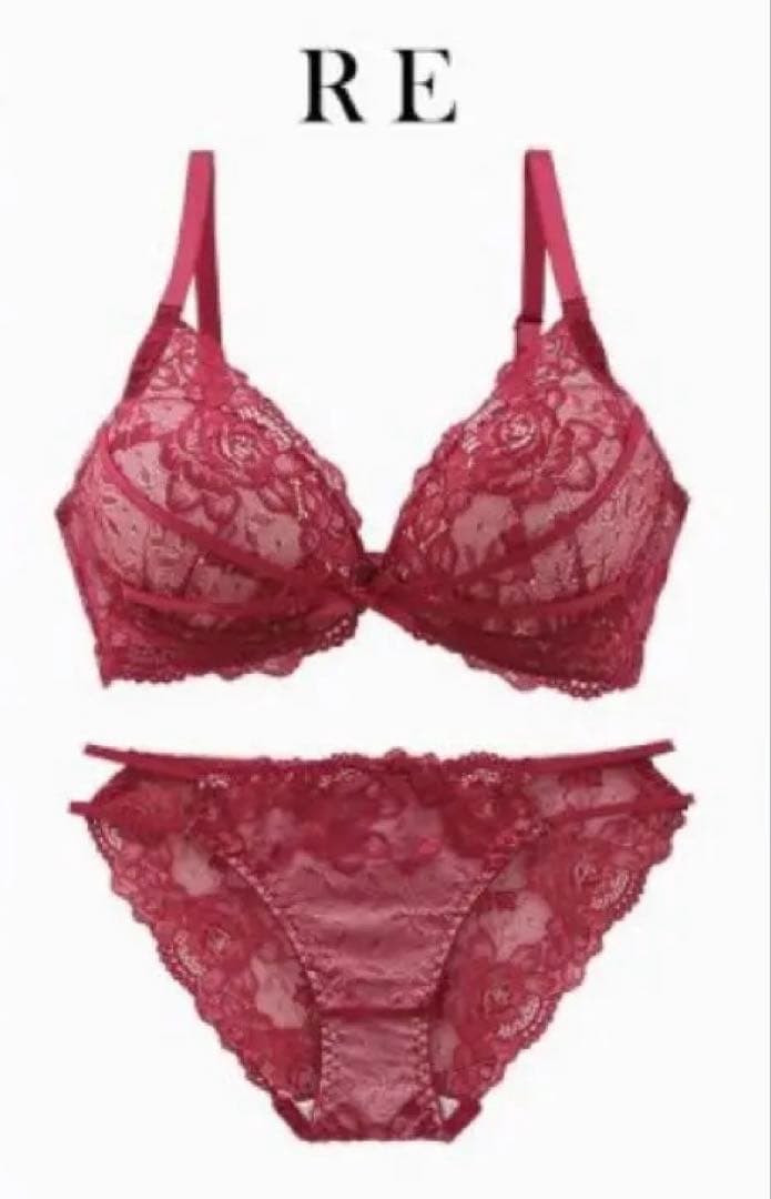 グラマーさんにも✨️♥️ストリングリリーブラショーツセット★パープル