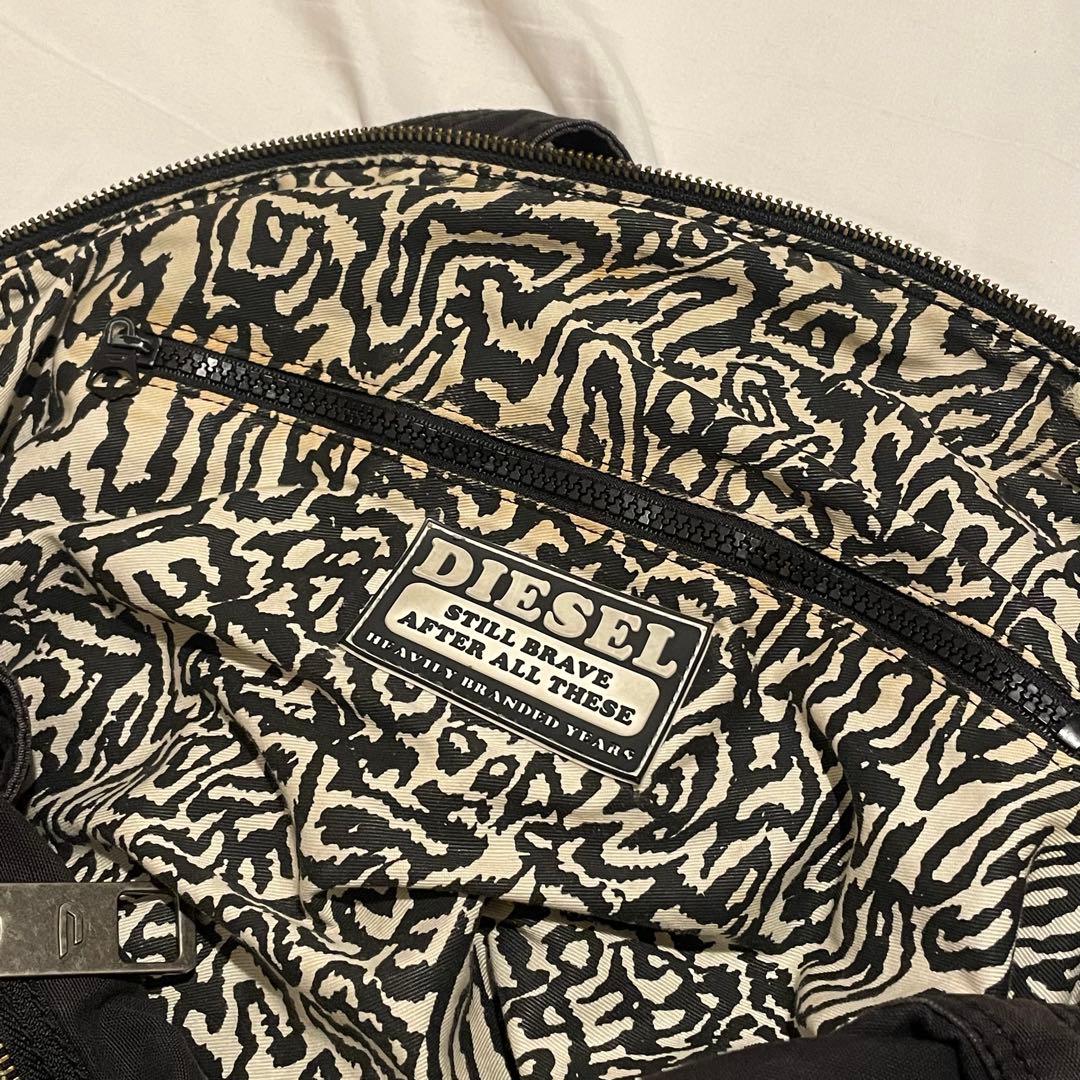 DIESEL y2k archive tote bag ブラック