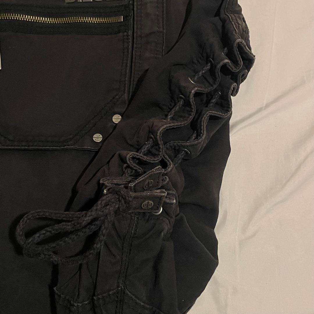 DIESEL y2k archive tote bag ブラック