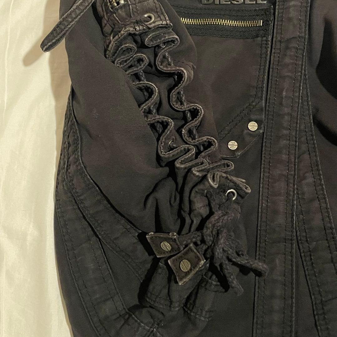 DIESEL y2k archive tote bag ブラック