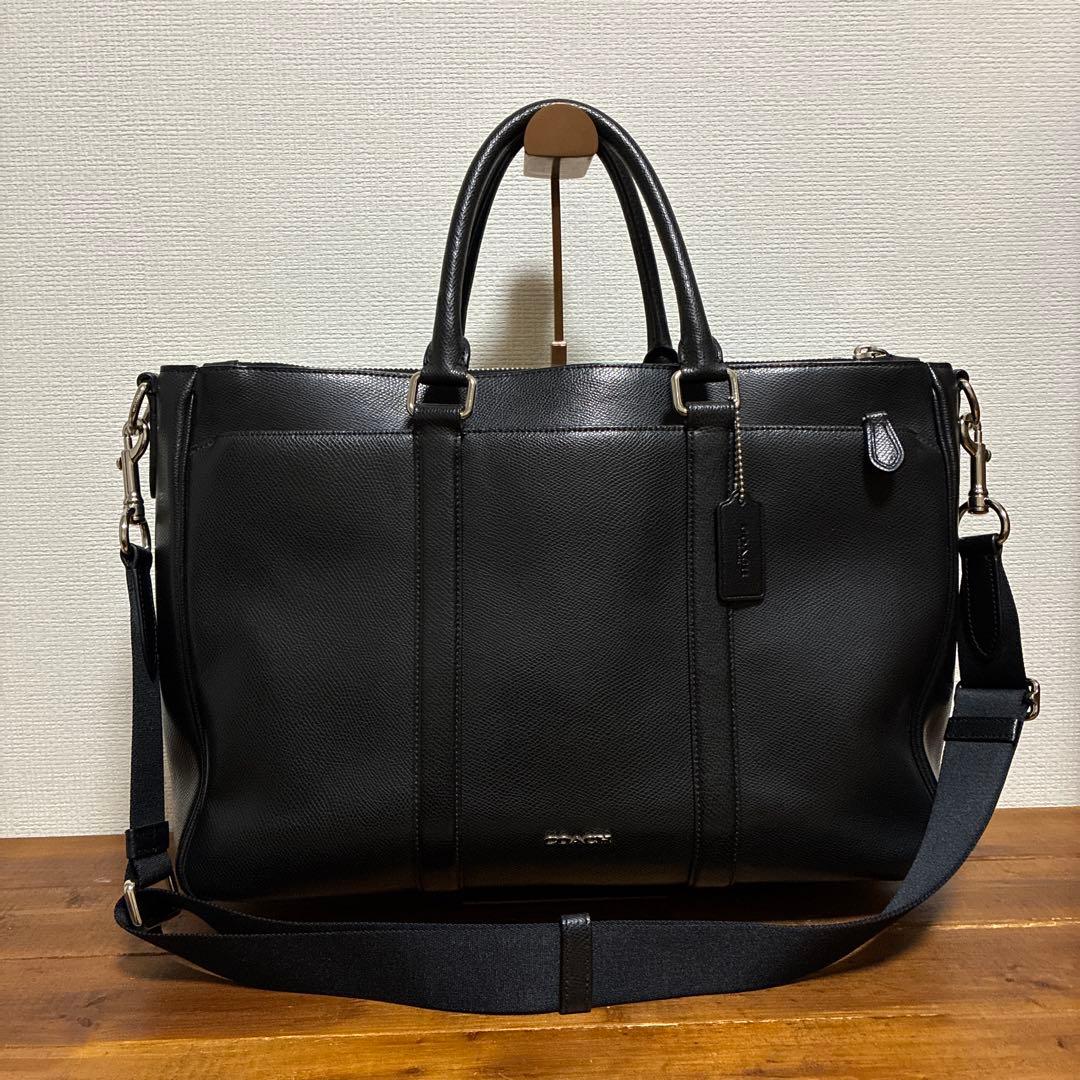 COACH 斜め掛け可　2WAY A4収納 コーチ　ビジネスバッグ
