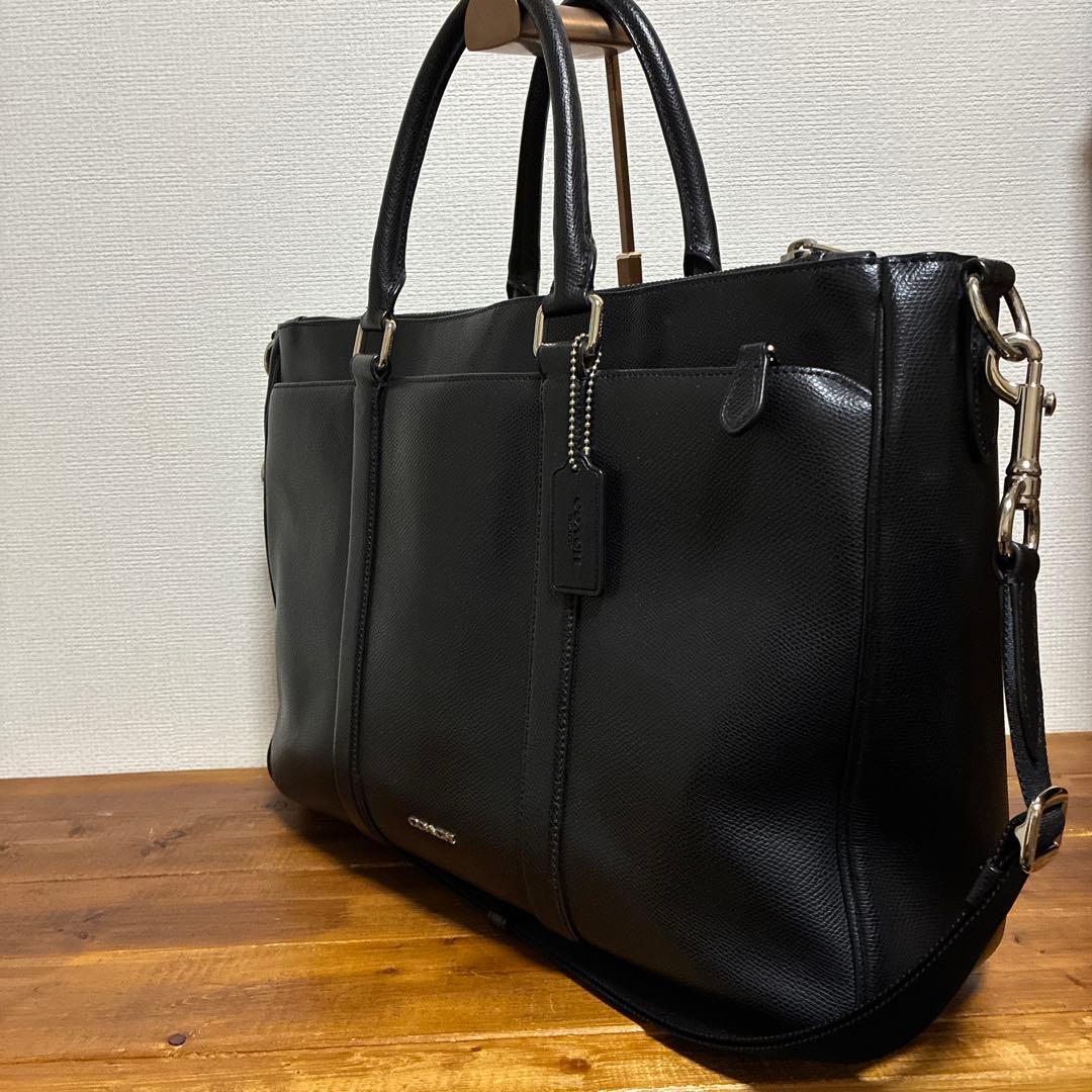 COACH 斜め掛け可　2WAY A4収納 コーチ　ビジネスバッグ