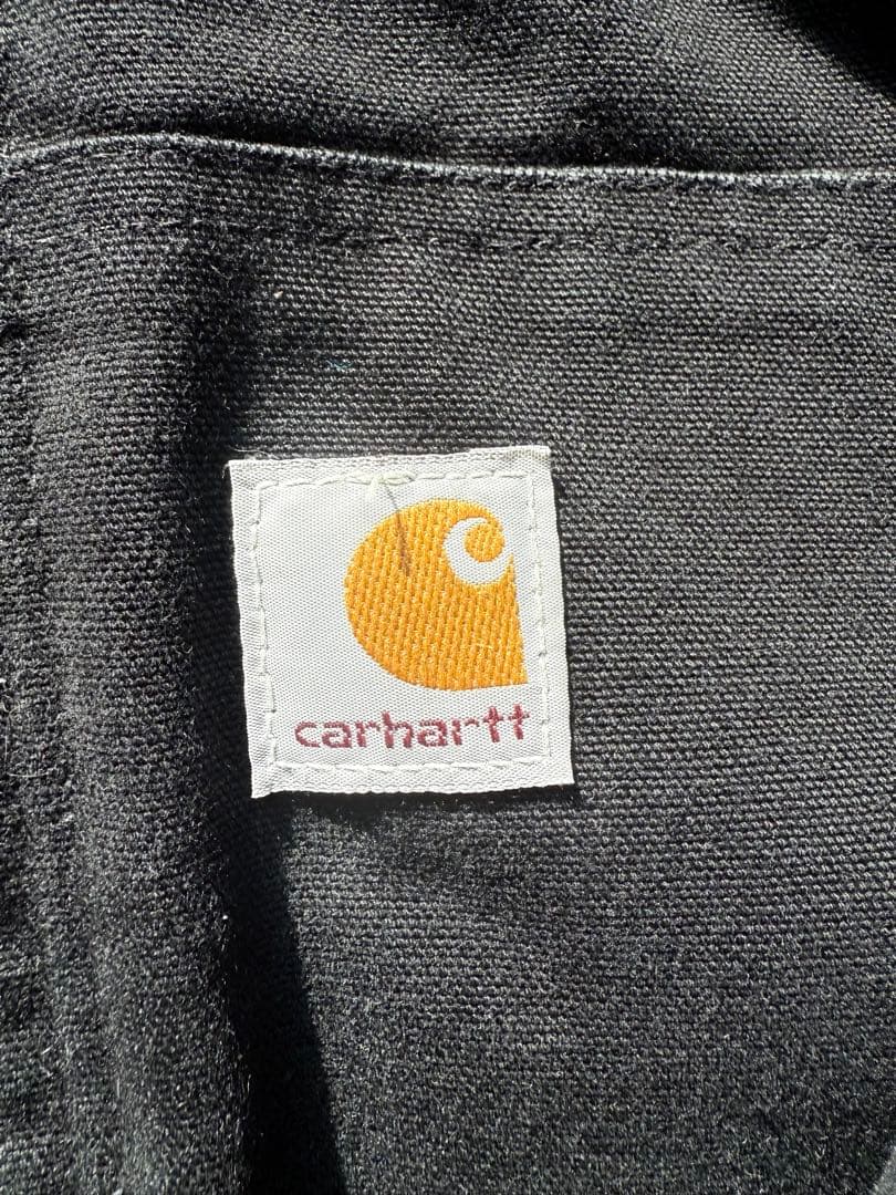 希少　USA製 carhartt アクティブジャケット　ブラック