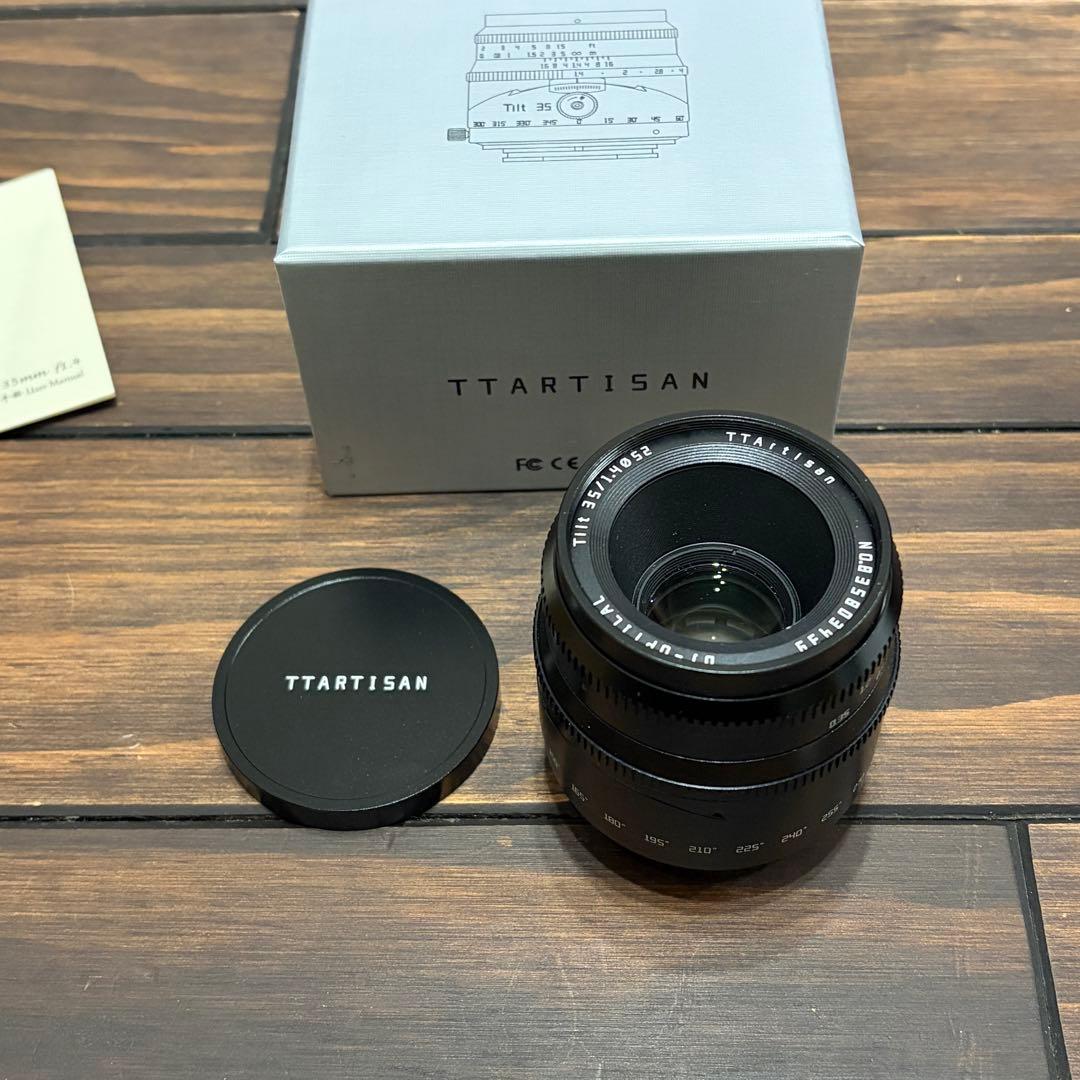 レンズ(単焦点) TTARTISAN Tilt APS-C 35mm F1.4