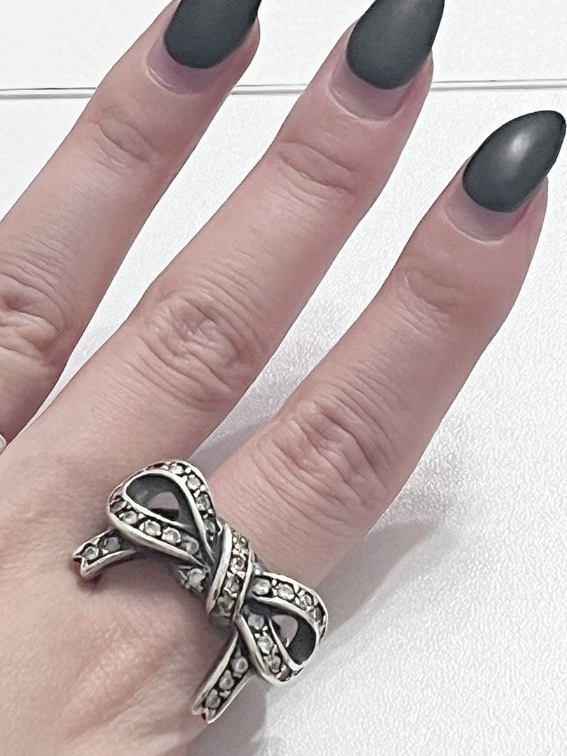 vivienne westwood ボウリング　リボンリング　10号