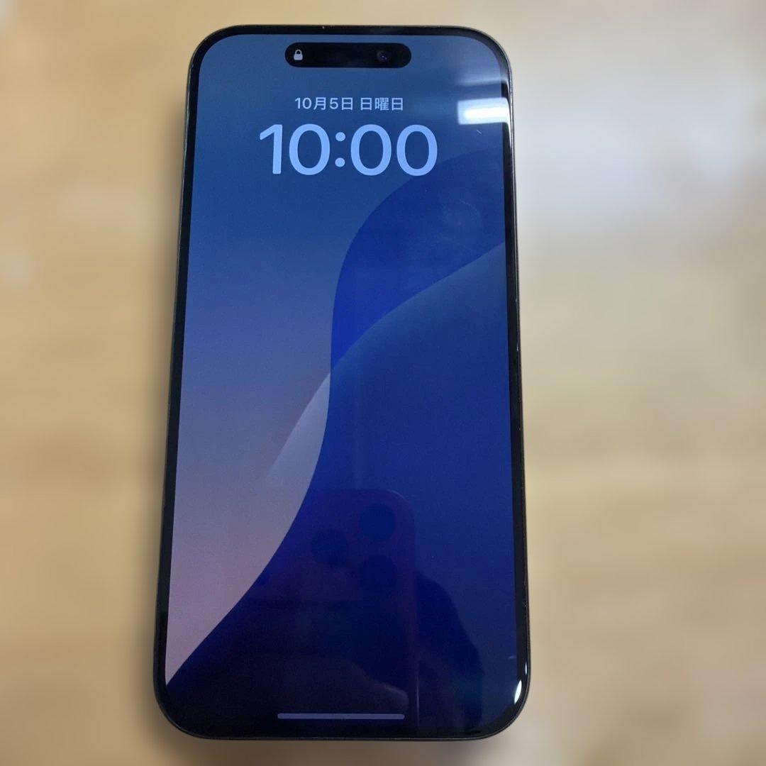 Apple iPhone 15プロ　256GB ブルーチタニウム本体