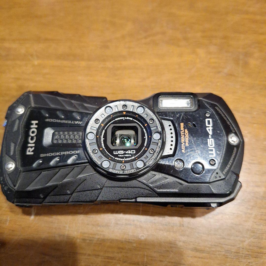 RICOHWG-40 BLACK 防水　防塵　PENTAXのケース付き