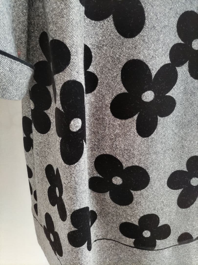 ❤️美品❤️☆エムズグレイシー☆flowerフロッキーワンピース☆