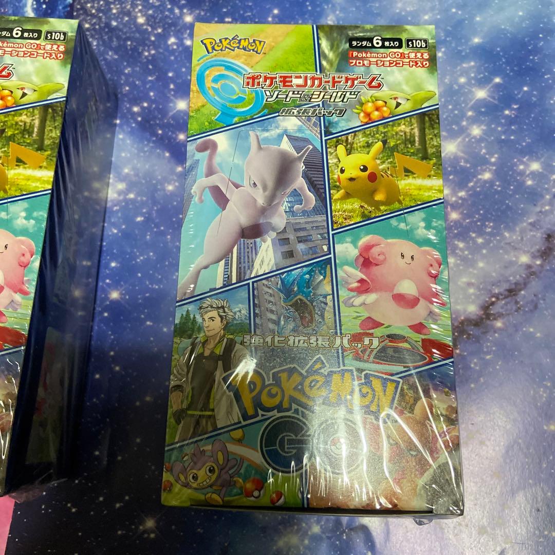 ポケモンカードゲーム　ポケモンGO シュリンク付き2点セット