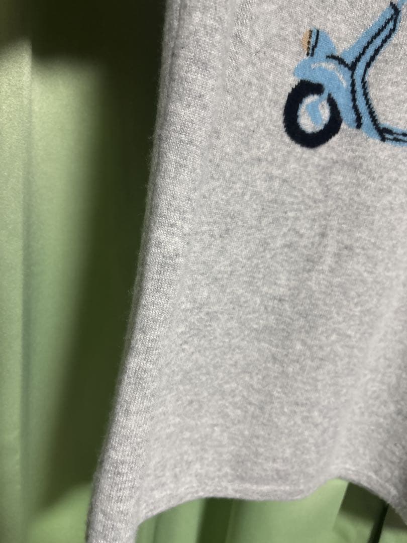 m*0様 DAMA collection 刺繍ニット 長袖 カシミヤ　上品