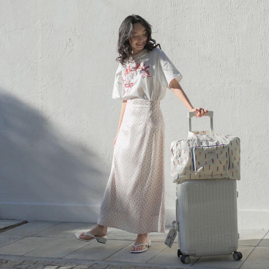 Cath Kidston パッカブルトラベルボストン　バッグキャスキッドソン