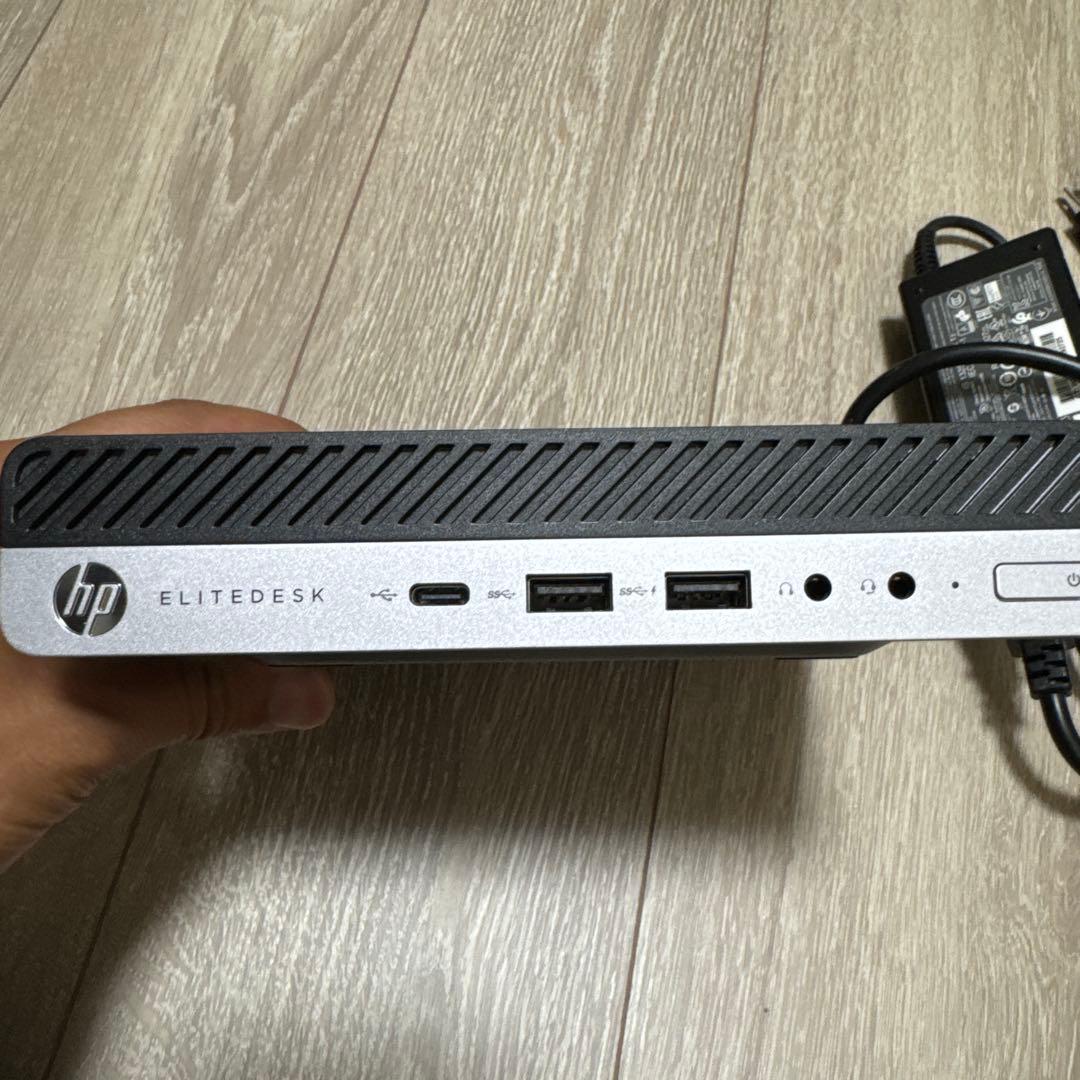 HP製 デスクトップPC EliteDesk 800 G3 Mini 35W