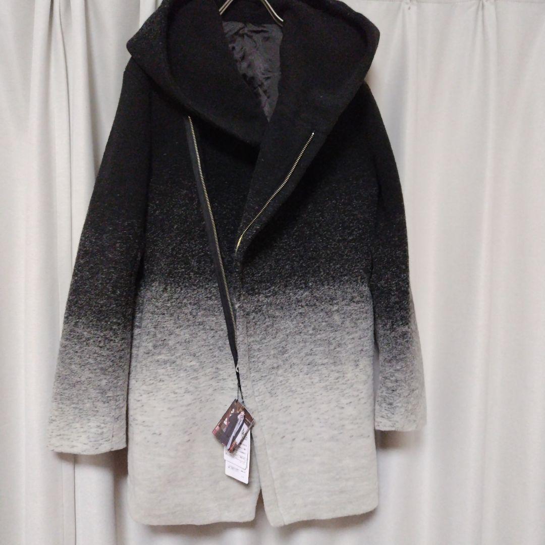 NO ID. ノーアイディー Fly Front Hooded Coat 1