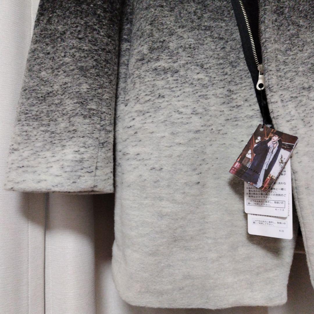 NO ID. ノーアイディー Fly Front Hooded Coat 1