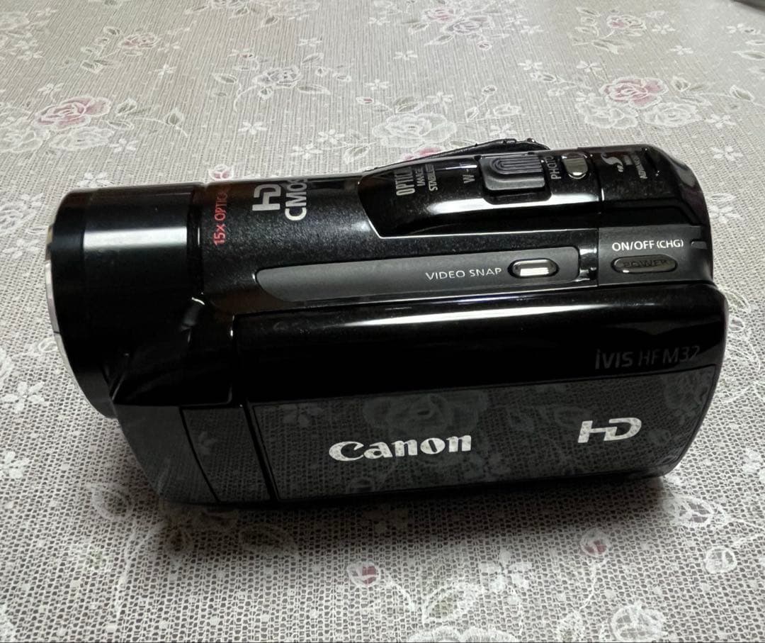 動作確認済　Canon HDビデオカメラ iVIS HF M32 説明書等付属