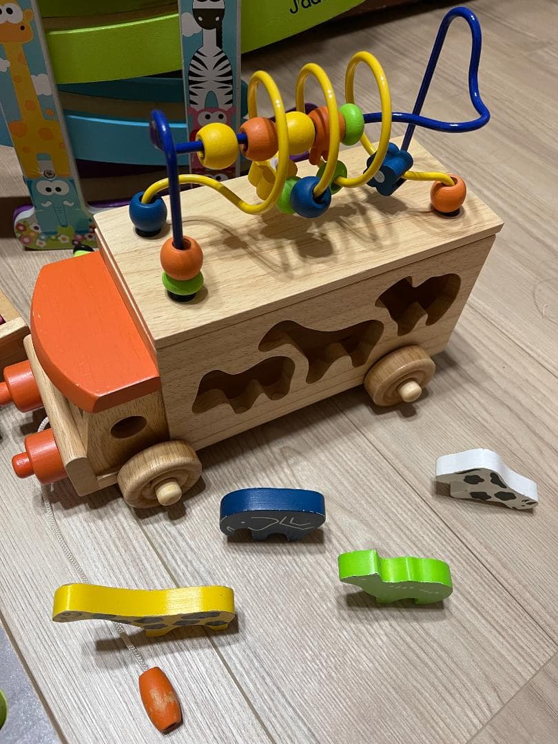 【定価33,827円】木製知育玩具11点セットおもちゃまとめ売り