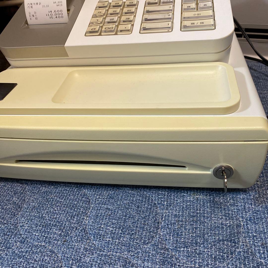 値下げ、❗️カシオ◆電子レジスター　SE-S10◆ロール紙８巻付