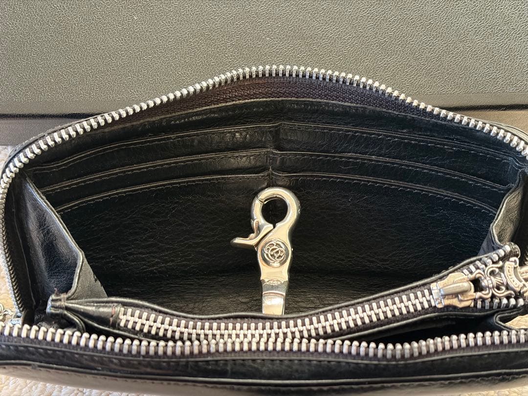 クロムハーツ REC F セメタリークロスパッチウォレット