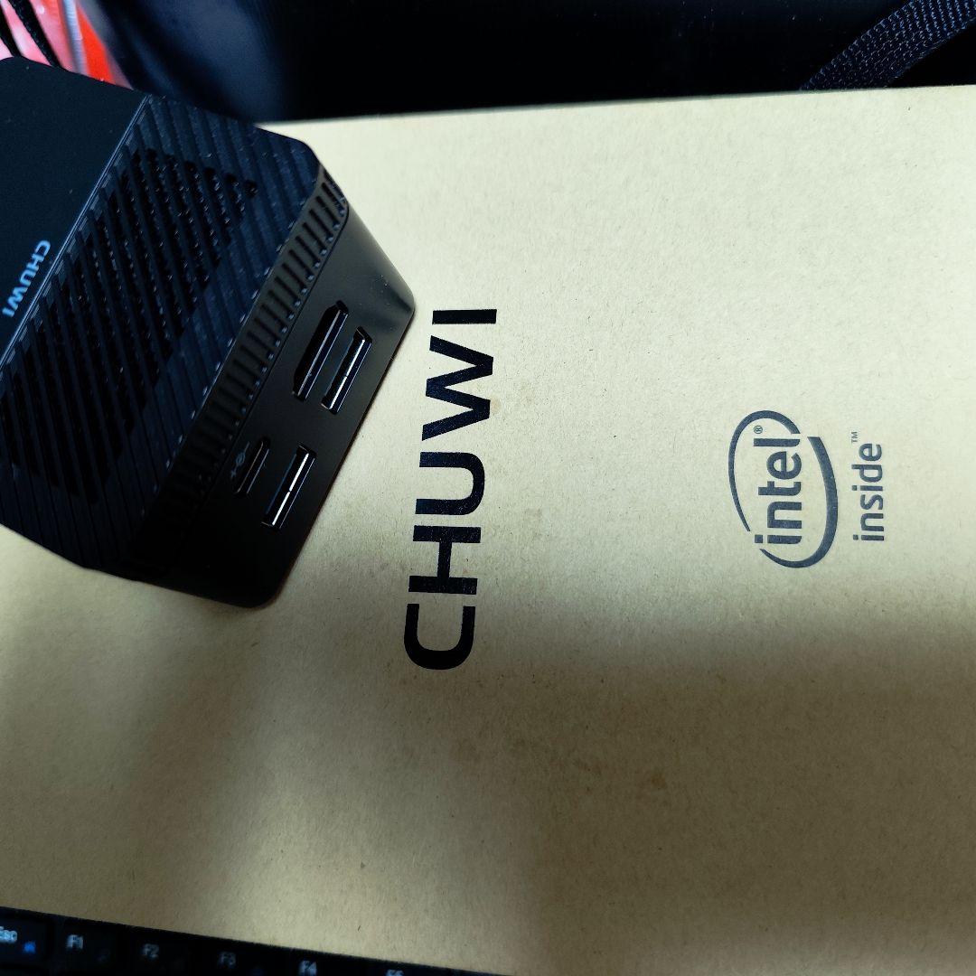 【値引き中】CHUWI 超軽量ミニPC ブラック