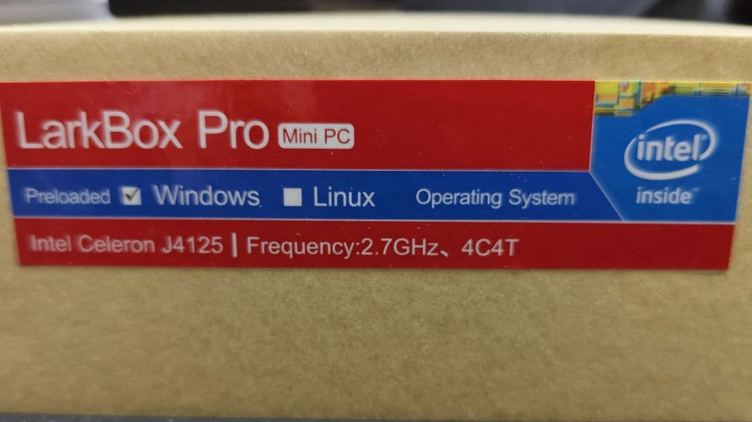 【値引き中】CHUWI 超軽量ミニPC ブラック