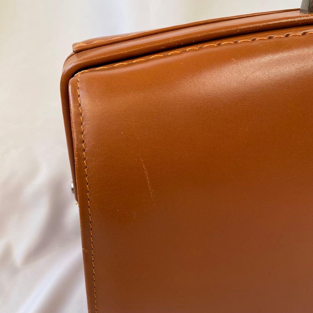 ダレスバッグ ダイヤルロック キャメル 日本製