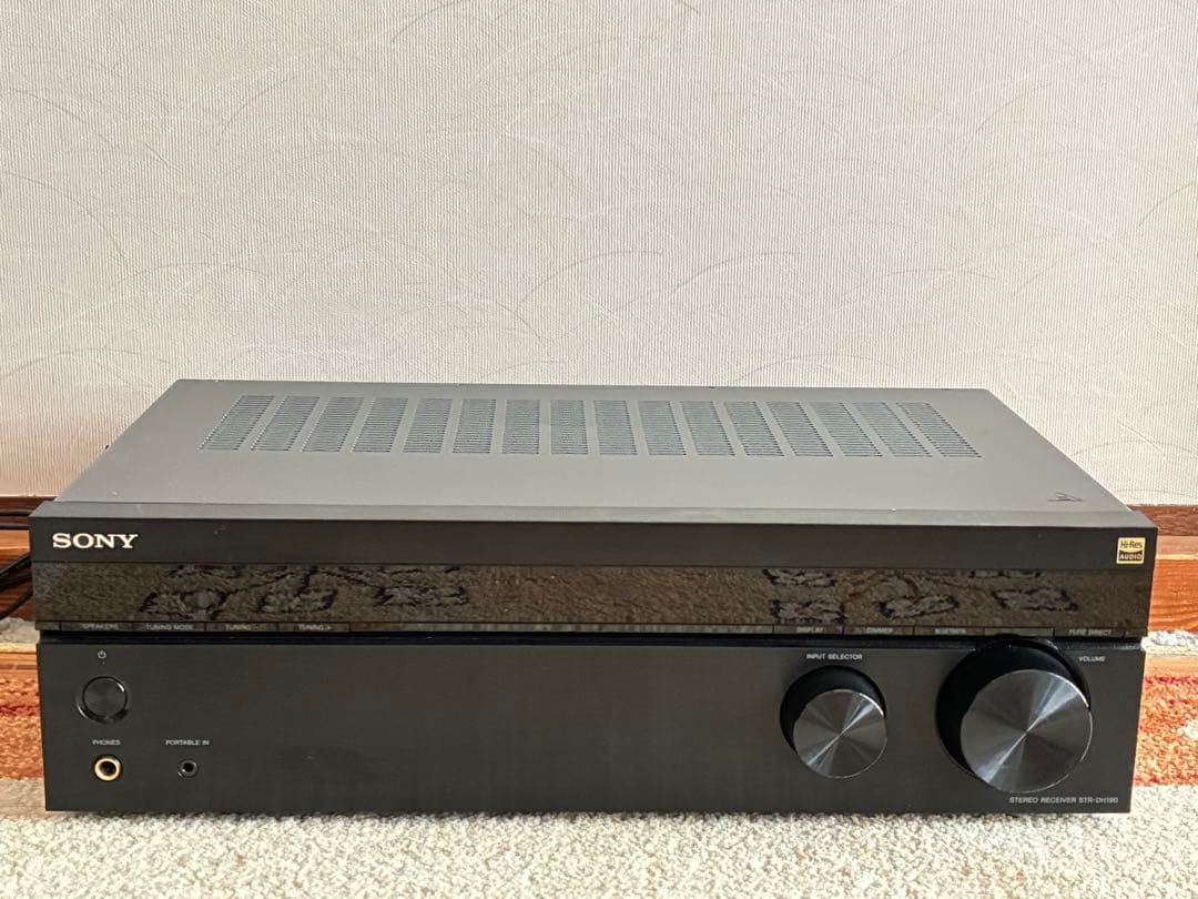 ソニー　プリメインアンプ