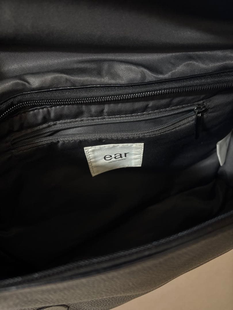 ear PAPILLONNER 柄ワイドテープショルダーバッグ/ボディバッグ