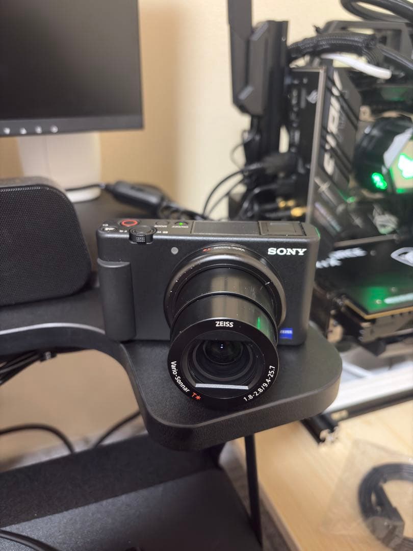 SONY ZV-1 Vlogカメラ 動作良好 バッテリー3個 充電器付き 箱なし