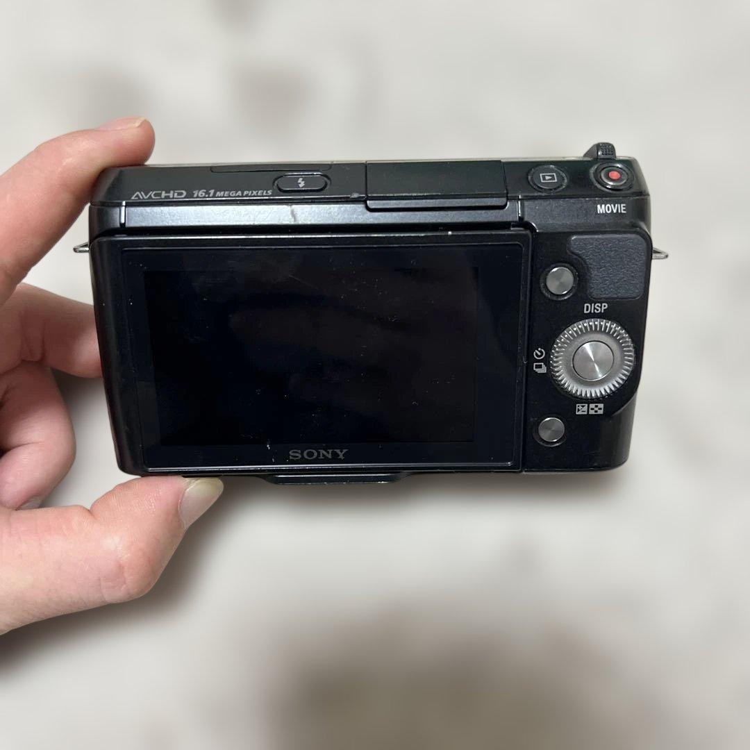 ☆美品☆ SONY α NEX-F3黒 レンズ　ジャンク品です