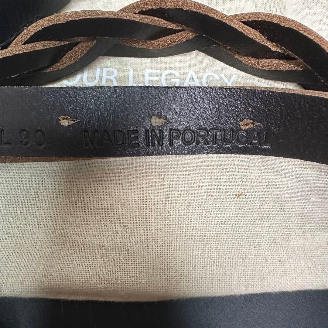 OUR LEGACY　アワーレガシー　 ベルト　男女兼用　90cm