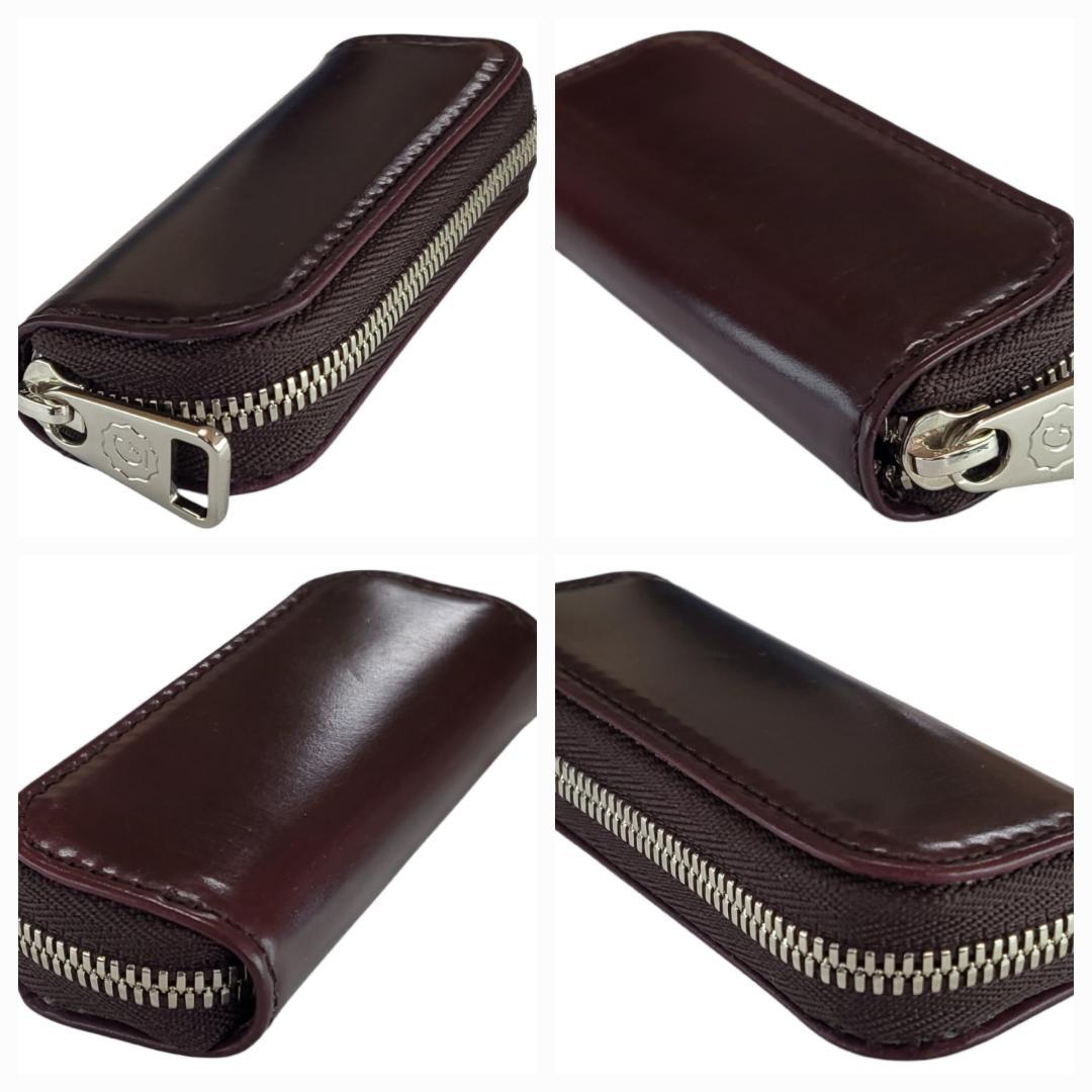 ☆新品未使用級 HORWEEN/ ホーウィン シェルコードバン ケース!!