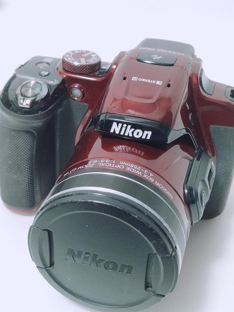 Nikon デジタルカメラ COOLPIX P610 レッド