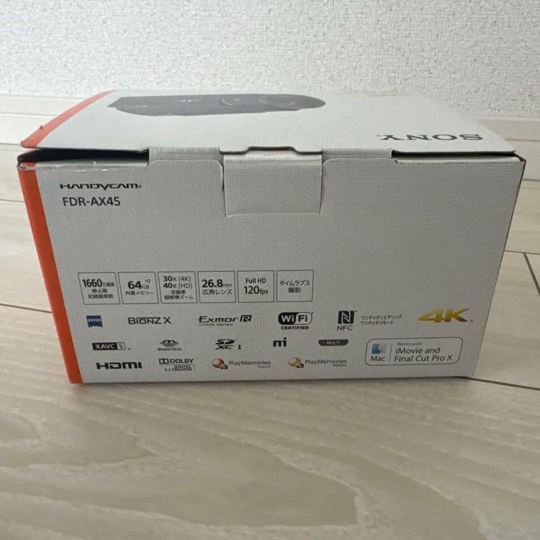 y*1様 「中古品」SONY ソニー　FDR-AX45 4Kビデオカメラ