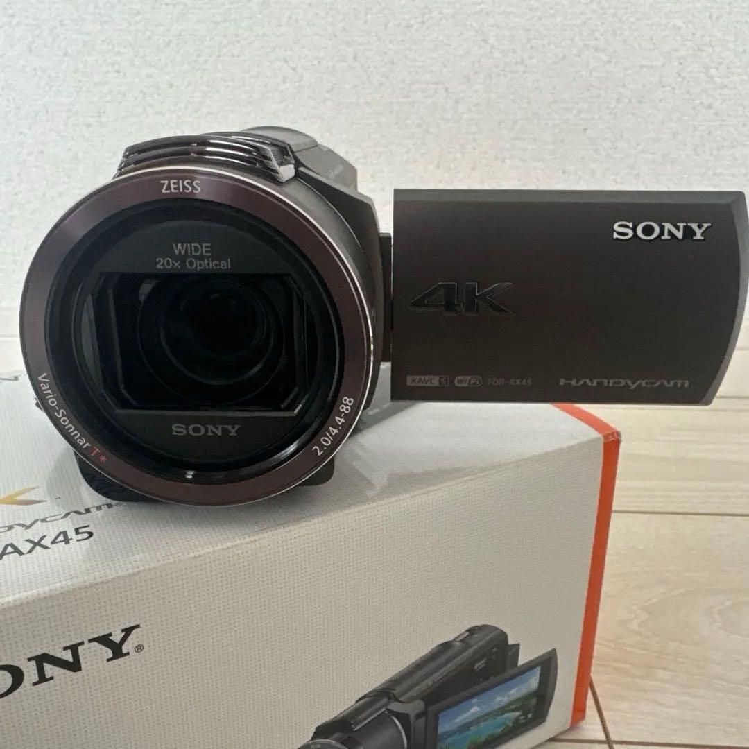y*1様 「中古品」SONY ソニー　FDR-AX45 4Kビデオカメラ