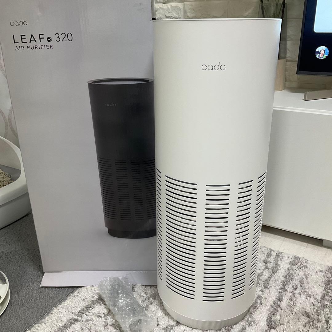 cado LEAF 320 空気清浄機 AP-C320 ホワイト