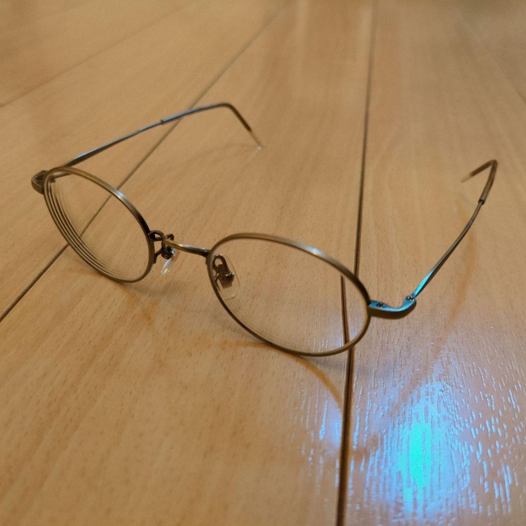 【美品】金子眼鏡 メガネ ゴールド