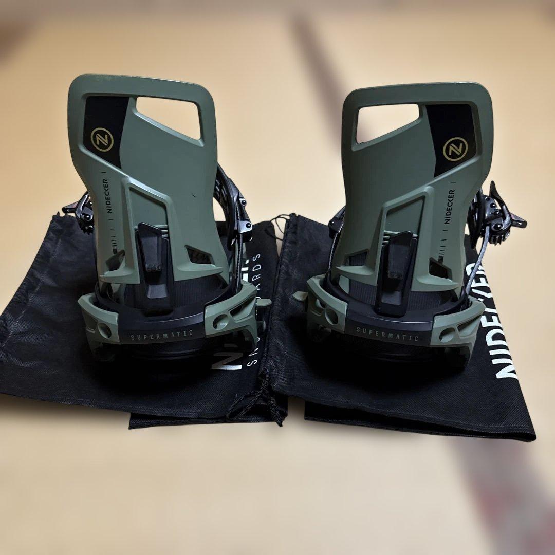 スノーボード Nidecker Supermatic Bindings L 23-24