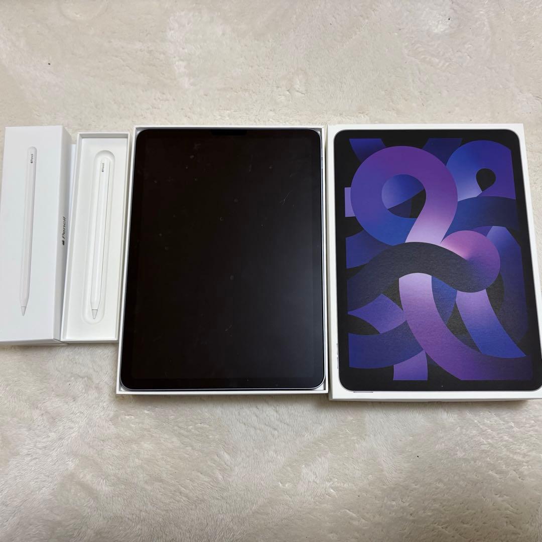 iPad Air 第5世代 64GB パープル applepencil 純正