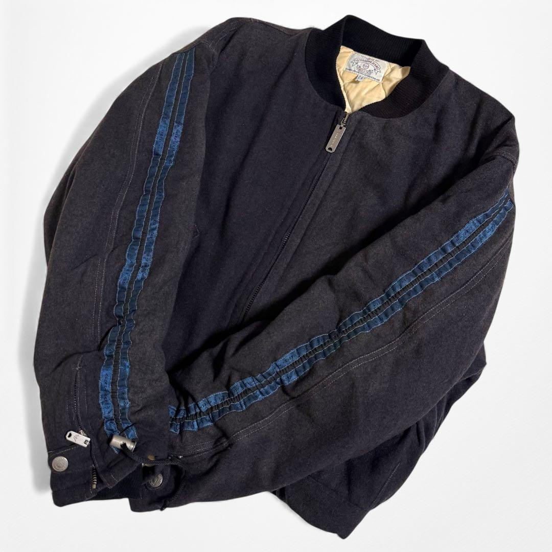 ジャケット・アウター 93AW Armani jeans arm cinch patch bomber