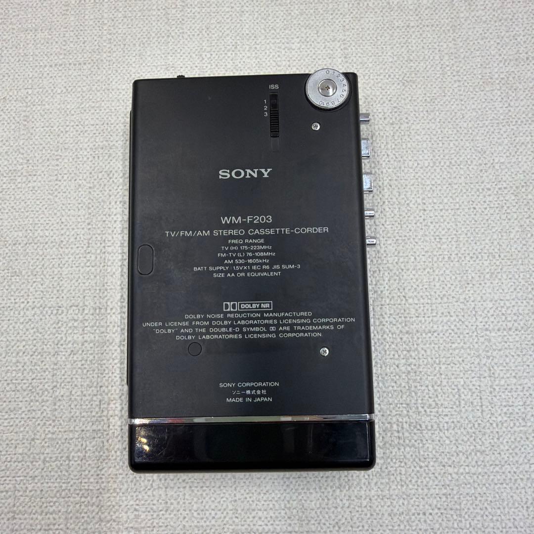 ジャンク　SONY WALKMAN カセットプレーヤー　レトロ