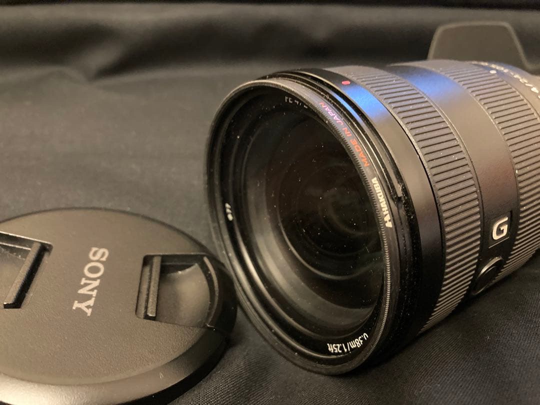 SONY Eマウントレンズ FE 24-105F4 G OSS フィルター付