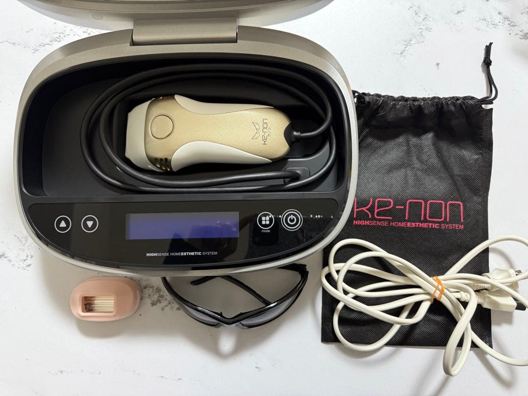 【カートリッジほぼ未使用】ケノン　脱毛器　Ver8.7J