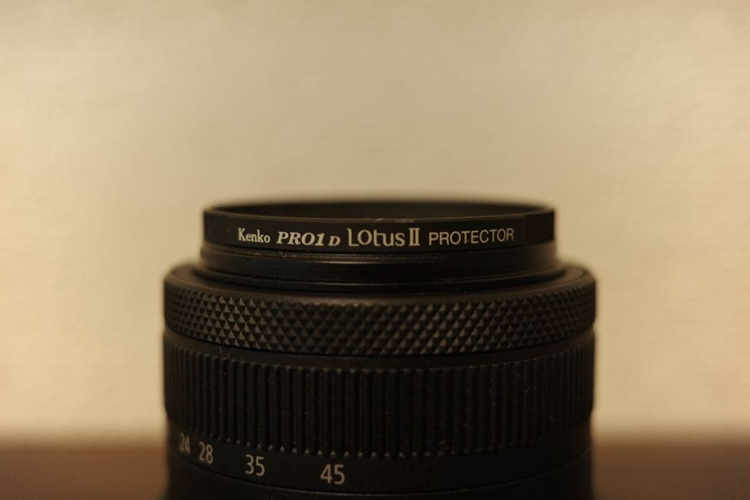 Canon RF 18-45mm レンズ Kenkoフィルター付き