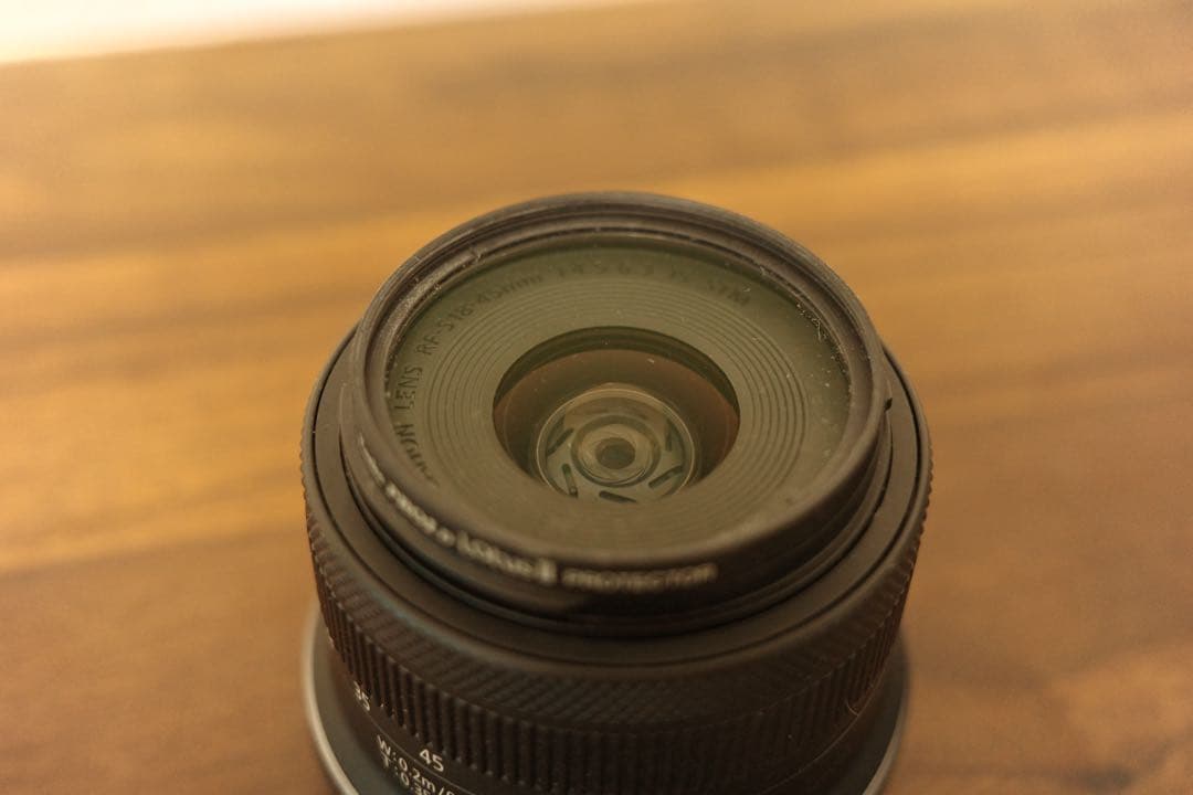 Canon RF 18-45mm レンズ Kenkoフィルター付き