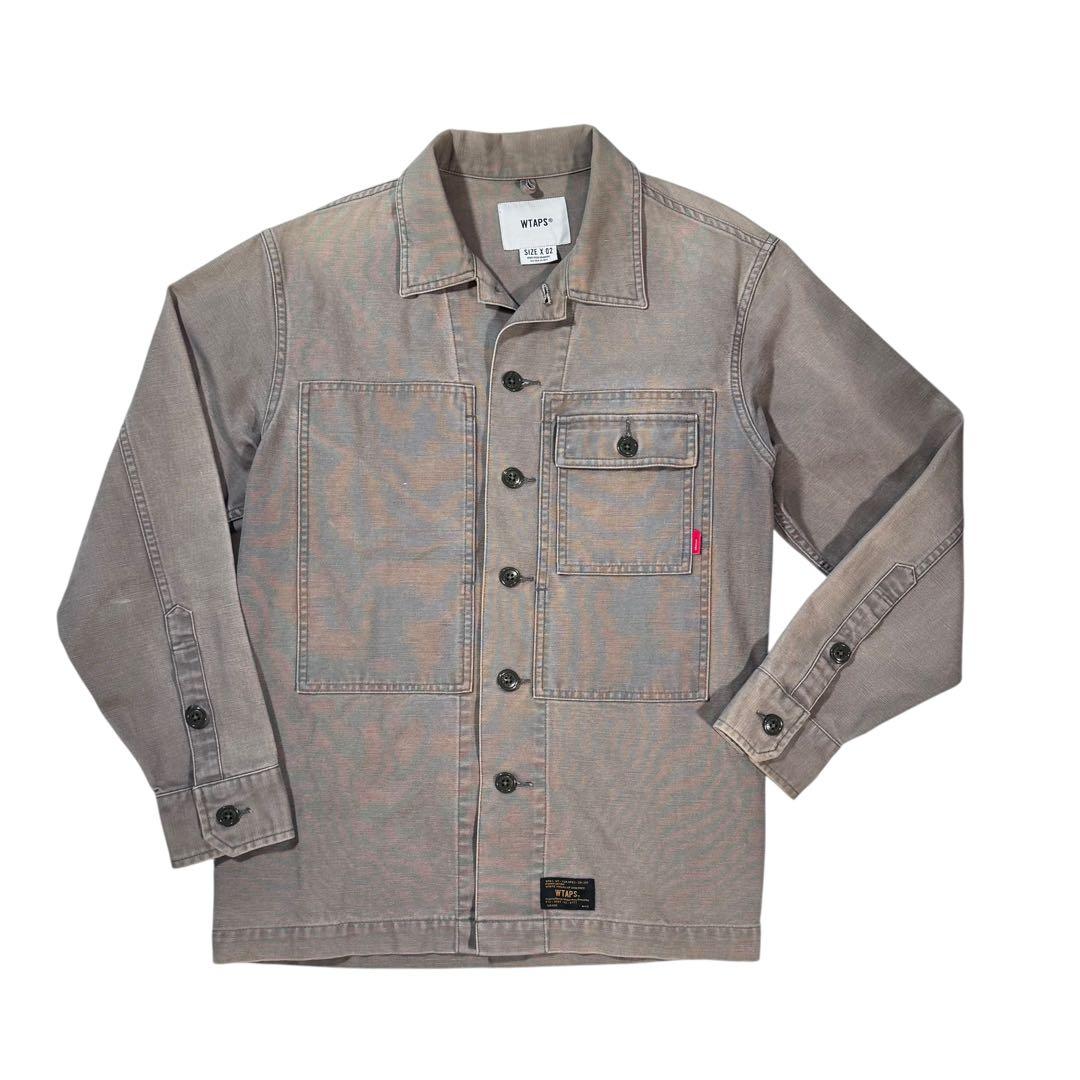 【ダック生地】WTAPS ダブルタップス HBT LS SHIRT XLサイズ