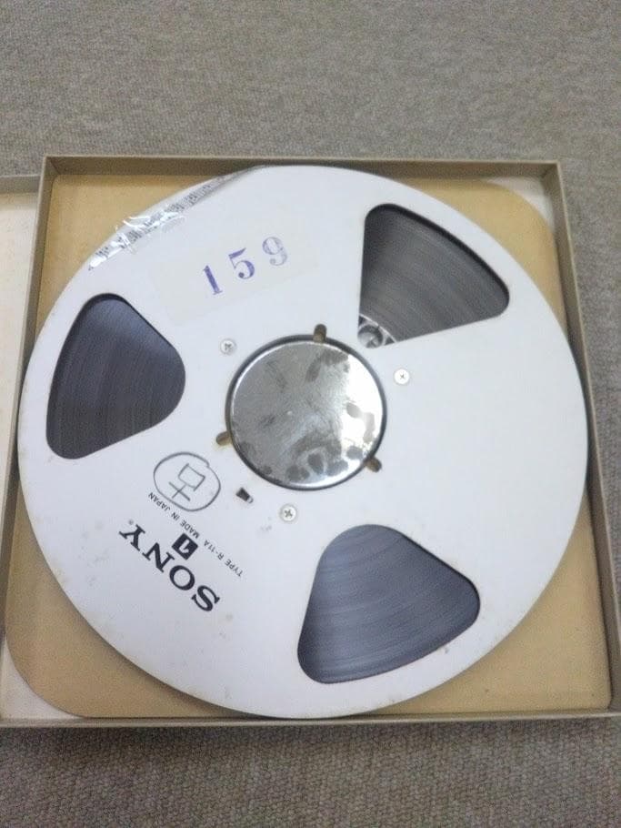 使用済　オープンリールテープ 5本セット　SONY・Scotch・maxell