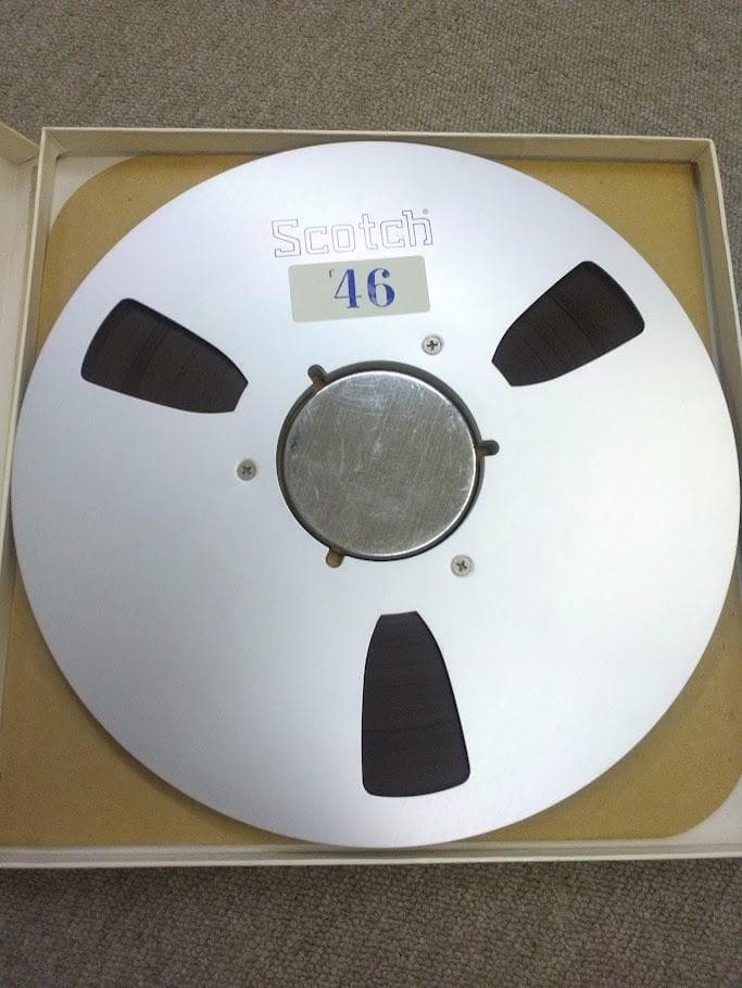 使用済　オープンリールテープ 5本セット　SONY・Scotch・maxell