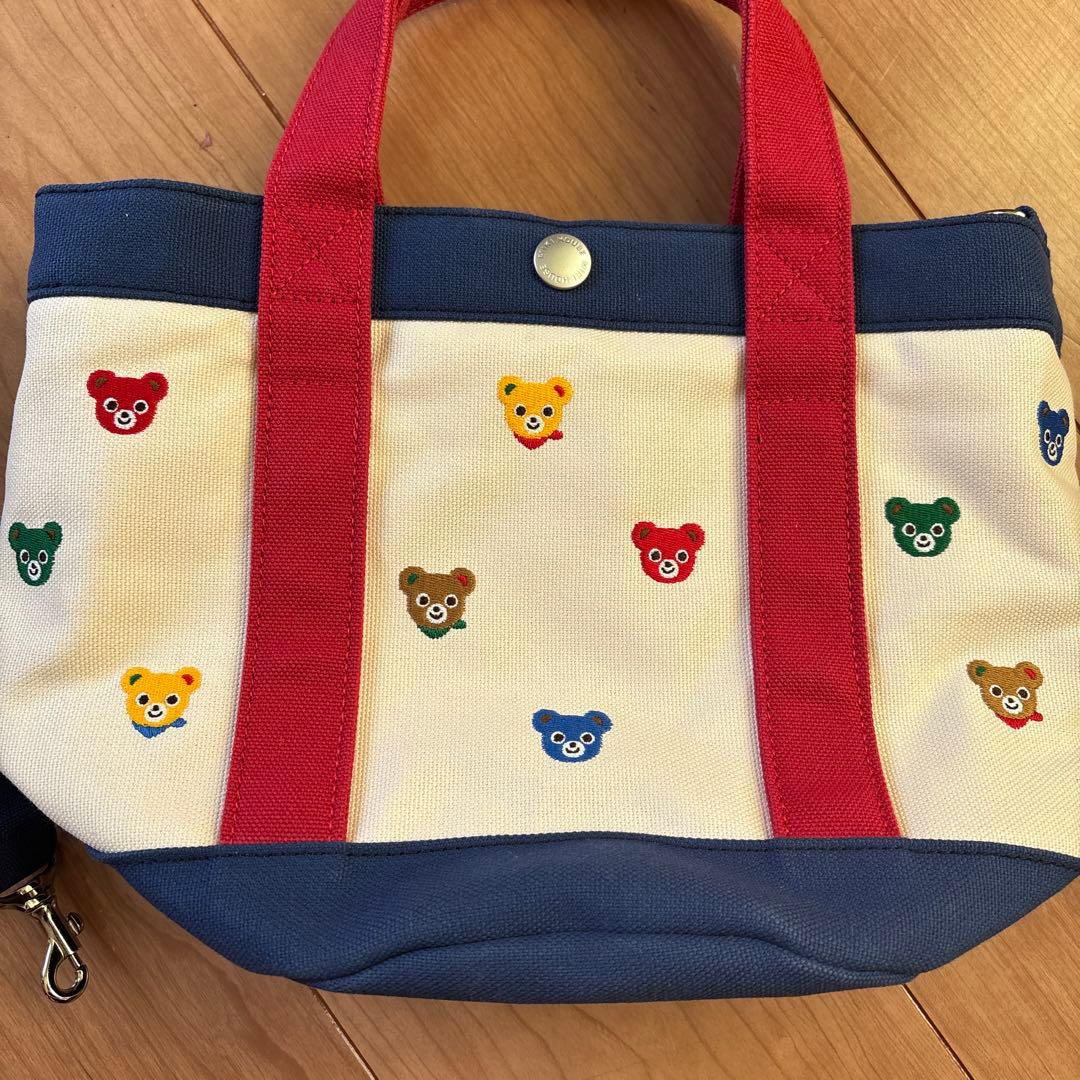 新品　ミキハウス　プッチー　トートバッグ　福袋　限定　バケツトート　2024